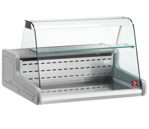 Diamond Toonbank Vitrine | Geventileerde Koeling | Gebogen G, Witgoed en Apparatuur, Koelkasten en IJskasten, Ophalen of Verzenden