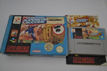 International Superstar Soccer (SNES EUR CIB), Verzenden, Zo goed als nieuw