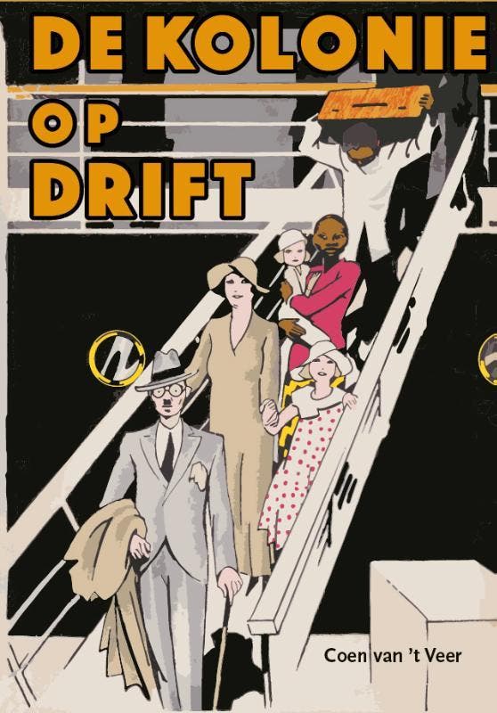De kolonie op drift 9789087048259 Coen van t Veer, Boeken, Geschiedenis | Wereld, Zo goed als nieuw, Verzenden