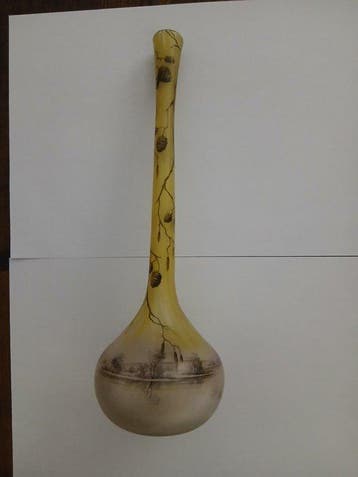 Daum - Vaas - Glas - Art Nouveau