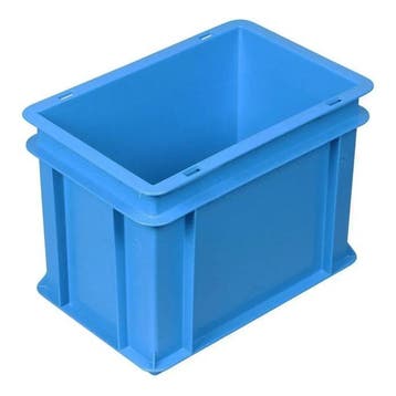 Stapelbak kunststof 300x200x220 mm 9 liter blauw, Ophalen of Verzenden, Nieuw, Kunststof