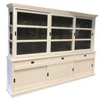 Buffetkast wit - grijs Sneek 300cm soft close, Ophalen of Verzenden, Nieuw