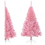 Kerstboom 150cm roze halfrond | retourdeal 59% korting, Diversen, Kerst, Ophalen of Verzenden, Zo goed als nieuw
