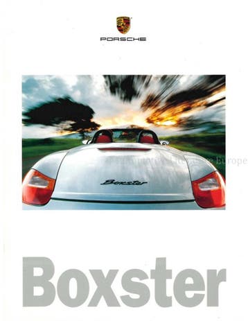 1999 PORSCHE BOXSTER BROCHURE ENGELS (USA), Nieuw, Porsche, Author