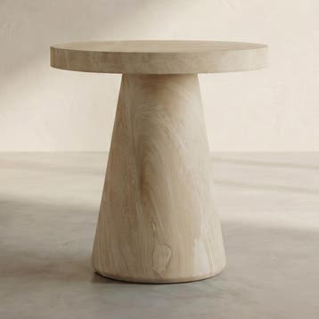 *WOONWINKEL* Bijzettafel Beige Steen, Verzenden, Nieuw