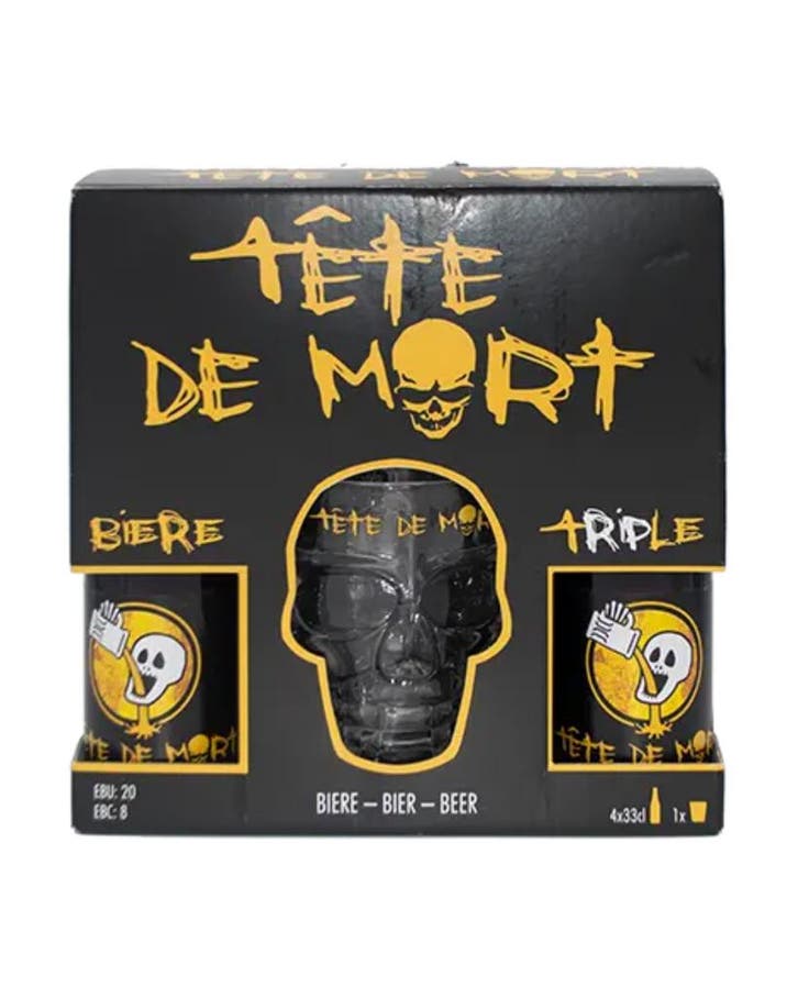 Brasserie Du Bocz - Tête De Mort Bierpakket, Verzamelen, Biermerken