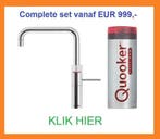 Complete Quooker Fusion kokend water kraan set incl. boiler, Verzenden, Nieuw