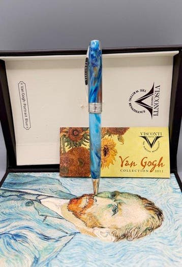 Visconti - Van Gogh Portrait Blue - Balpen, Verzamelen, Pennenverzamelingen, Nieuw