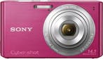 Sony Cyber-Shot DSC-W610 Digitale Compact Camera - Roze, Verzenden, Zo goed als nieuw
