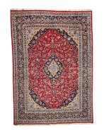 Groot Perzisch tapijt Kashan 350x250 wollen vloerkleed iran, Groot perzisch tapijt handgeknoopt wollen vloerkleed kashan, 200 cm of meer
