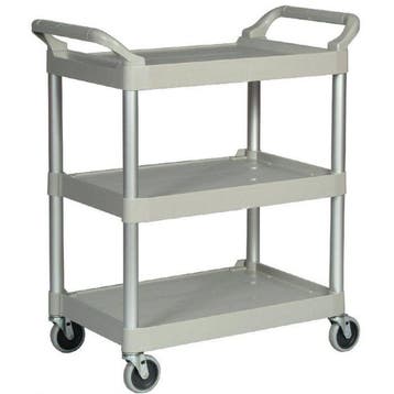 X-tra trolley grijs | kunststof Rubbermaid, Verzenden, Nieuw in verpakking