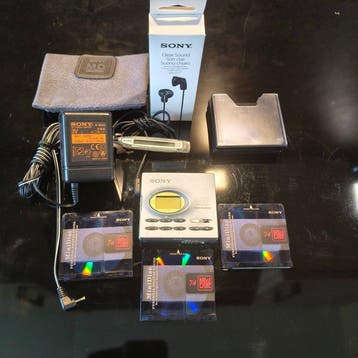 Sony - MZ-R91 Draagbare minidisc speler-recorder, Nieuw