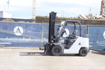 Veiling: Heftruck Unicarriers FHD20T5 Diesel 1550kg 4.0m 201, Zakelijke goederen, Machines en Bouw | Heftrucks en Intern transport