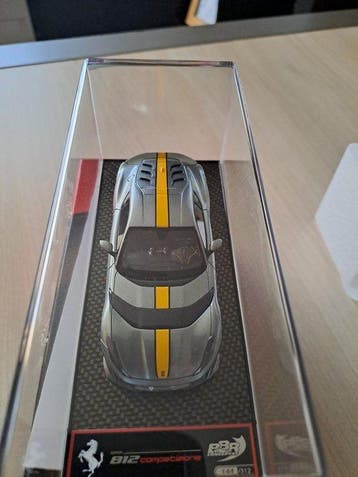 BBR Models 1:43 - Modelauto - Ferrari 812 Competizione, Nieuw