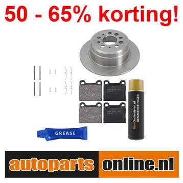 Remschijven + Remblokken Volvo 164 achterzijde, Auto-onderdelen, Verzenden, Nieuw, Volvo