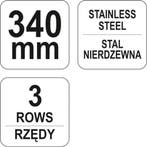 Yato Yt-6335 Staalborstel, Verzenden, Nieuw