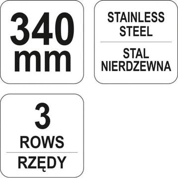 Yato Yt-6335 Staalborstel, Verzenden, Nieuw