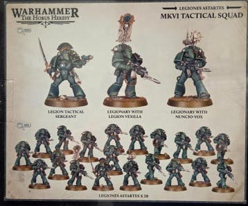 Warhammer The Horus Heresy MKVI tactical squad (Warhammer, Ophalen of Verzenden, Nieuw