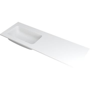 INK Faktor Wastafel Polystone Links Zonder Kraangat -, Ophalen of Verzenden, Nieuw