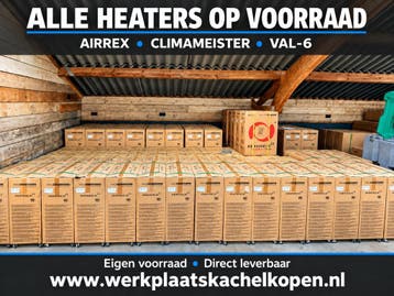 VAL6  infrarood kachel verwarming heater BETER IS ER NIET!, Ophalen of Verzenden, Nieuw