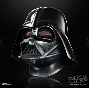 Star Wars - Hasbro - - Film rekwisiet Darth Vader Black, Nieuw