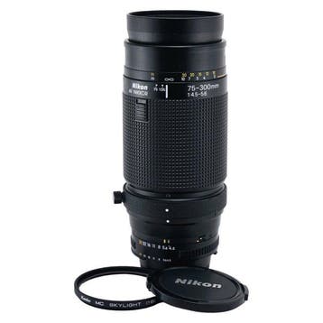 Nikon AF Nikkor 75-300mm F4.5-5.6 Zoomlens, Nieuw