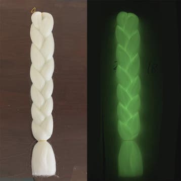 Neon Glow Braiding Hair Extensions - 24 Inch Jumbo Braid - L, Verzenden, Nieuw