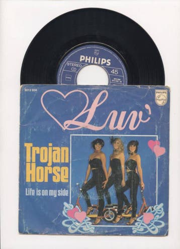 Luv – Trojan Horse / Life Is On My Side (1-7-Vinyl-Single), Cd's en Dvd's, Ophalen of Verzenden, Nieuw in verpakking
