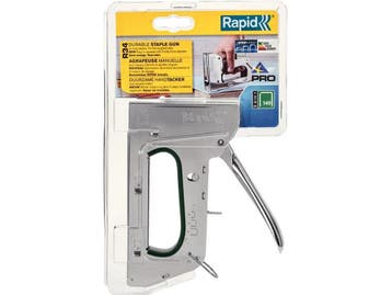 Rapid R34 - Handtacker - Staal - Regelbare slagkracht, Verzenden, Nieuw