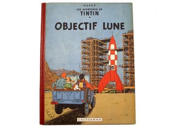 Tintin T16 - Objectif Lune (B8) - C - 1 Album - 1953, Nieuw