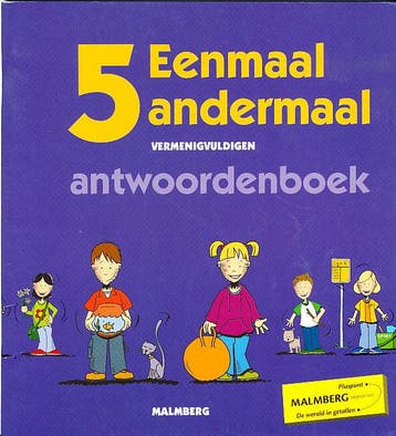Eenmaal andermaal Antwoordenboek Vermenigvuldigen 5, Verzenden, Nieuw