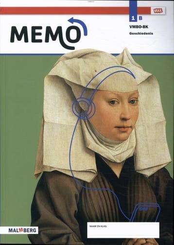 Memo MAX 1B vmbo bk 9789402073188, Zo goed als nieuw
