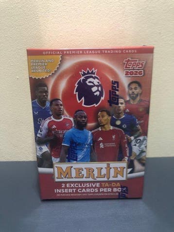 2025/26 Topps Merlin Erling Haaland Insert card, Sealed box, Nieuw