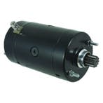 Startmotor Harley-Davidson 1971-1990 nieuw zwart 5 mm bouten, Verzenden, Nieuw