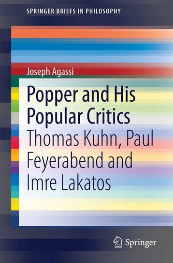 9783319065861 Popper and His Popular Critics, Verzenden, Nieuw, Joseph Agassi