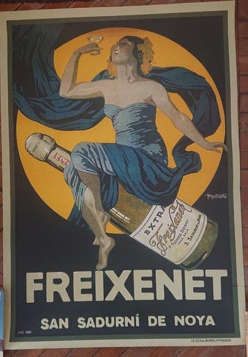 Josep Montanya - 90sCava Champagne Freixenet ,CAC 1980