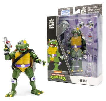 Teenage Mutant Ninja Turtles BST AXN Action Figure Slash 13, Ophalen of Verzenden, Nieuw