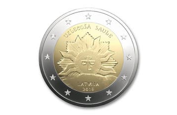 2 euro Opkomende zon 2019 - Letland, Verzenden