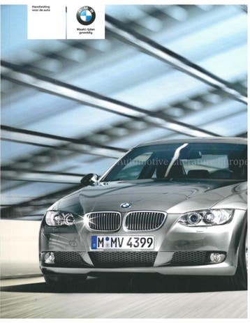 2006 BMW 3 SERIE COUPE | CABRIOLET INSTRUCTIEBOEKJE, Auto diversen