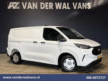 Ford Transit Custom | 2.0 TDCI 136pk L1H1 Euro6 Airco |, Gebruikt, Euro 6, Wit, Dealer onderhouden