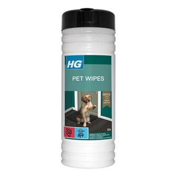 HG pet wipes | 50 stuks, Verzenden