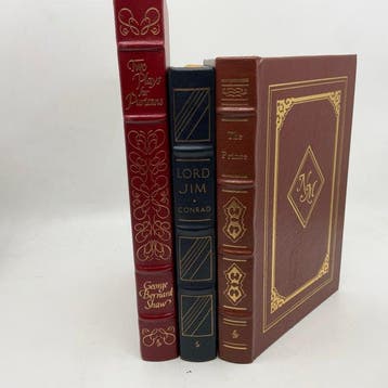 Machiavelli; Conrad; G.B. Shaw - Easton Press collectors