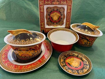 Rosenthal - Versace - Koffiepot (8) - Porselein - Medusa, Antiek en Kunst