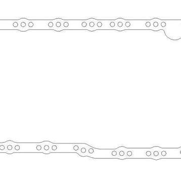 Cometic Buick V6 20 Bolt .094in KF Oil Pan Gasket, Ophalen of Verzenden, Nieuw