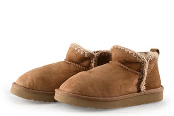 Never Mind Pantoffels Pantoffels in maat 39 Bruin, Bruin, Zo goed als nieuw, Pantoffels of Sloffen, Verzenden