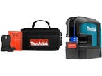 Makita SK105DZ - Kruislijnlaser - Zelfnivellerend - Rood, Verzenden, Zo goed als nieuw