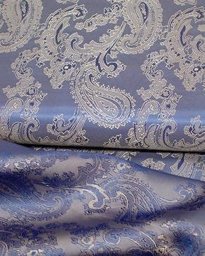 Luxe Jacquard Voering Paars/Goud, Nieuw, Paars