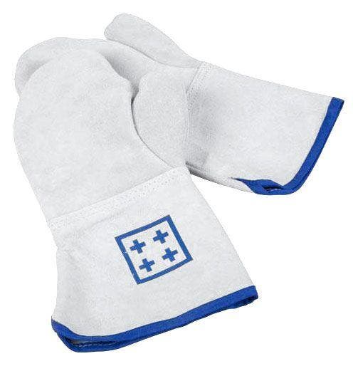 GGM Gastro | Ovenwant - lederen - wit - Lengte: 360mm |, Kleding | Heren, Mutsen, Sjaals en Handschoenen, Overige maten, Verzenden