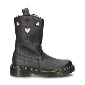 Dr. Martens Bex Heart rits- & gesloten boots in het Zwart, Verzenden, Zwart, Lage of Enkellaarzen, Nieuw