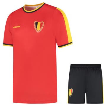 Belgie Voetbaltenue Thuis - Eigen Naam - WK 2026 - Kind en, Verzenden, Nieuw